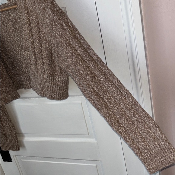 FREE PEOPLE BEACH CROPPED SHRUG CARDIGAN SWEATER - Picture 3 of 5